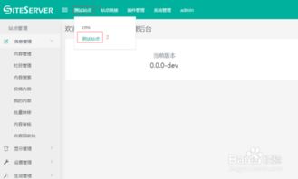 圖解siteserver cms站點(diǎn)切換及頁面生成