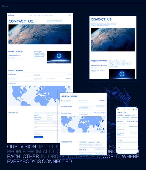 nokia公司網(wǎng)站ui設計